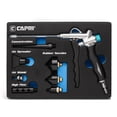 thumbnail image 1 of Capri Tools 2-Way Air Blow Gun Kit with Nozzles and Rubber Tips, 8-Piece, 1 of 7