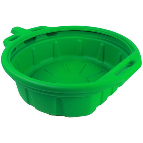 Capri Tools 21023 Portable Oil Drain Pan, Anti-Freeze, Green