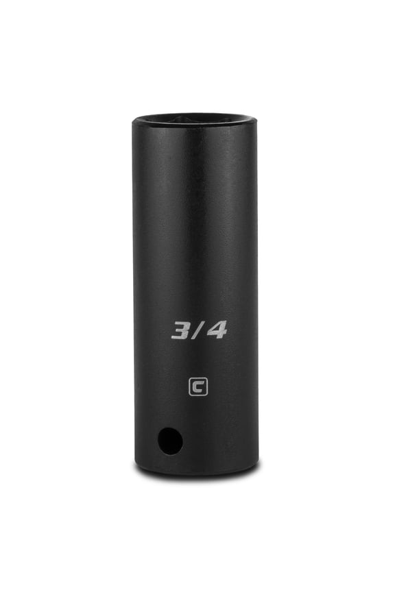 capri tools 1-1/16-inch deep impact socket, 1/2-inch drive, 6-point, sae