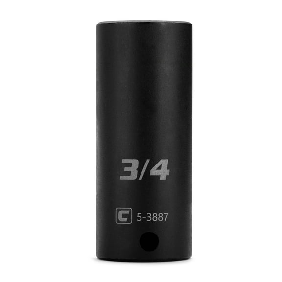 Capri Tools 3/4 in. Deep Impact Socket, 3/8-Inch Drive, 12-Point, SAE