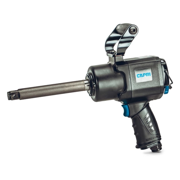 Capri Tools 3/4 in. Twin Power Air Impact Wrench with 6 in. extended anvil, 1490 ft. lbs.