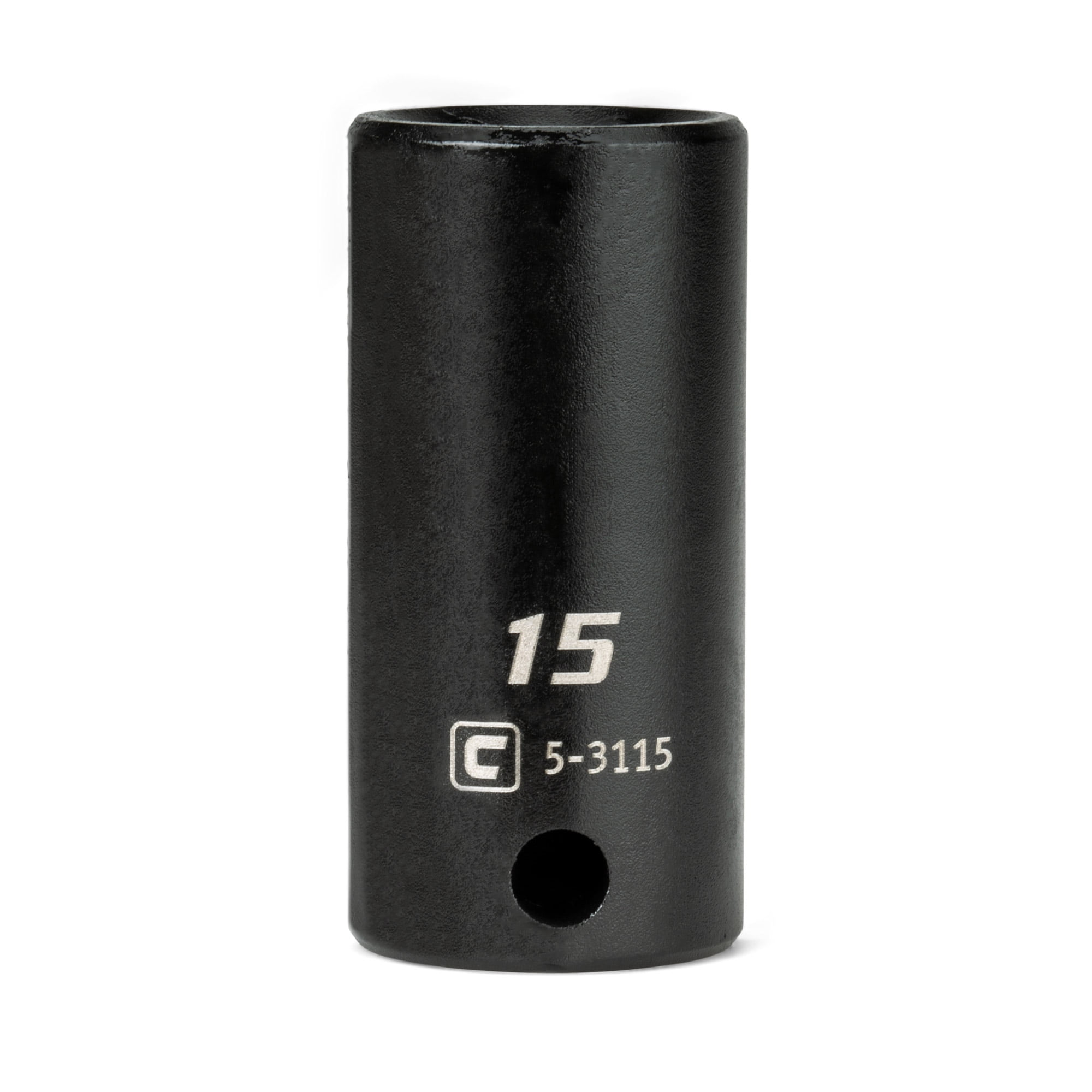 Capri Tools 3/8-Inch Drive 13 Mm Semi-Deep Impact Socket – Chrome Molybdenum, Manganese Phosphate Coated, WaveDrive Design