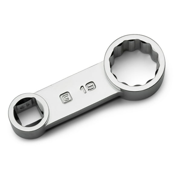 Capri Tools 3/8 in. Drive 19 mm Torque Adapter, 12-Point Box End