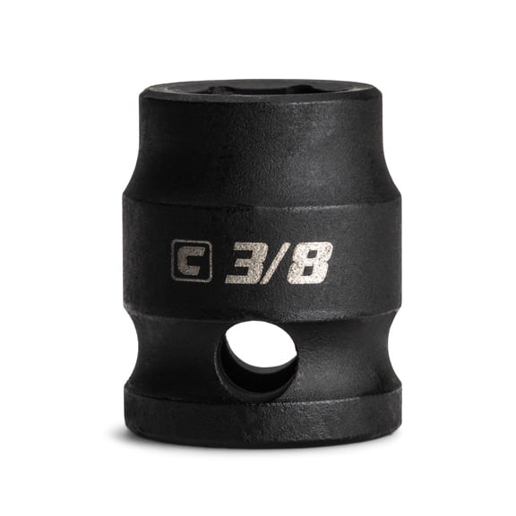 Capri Tools 3/8 in. Stubby Impact Socket, 3/8 in. Drive, 6 Point, SAE
