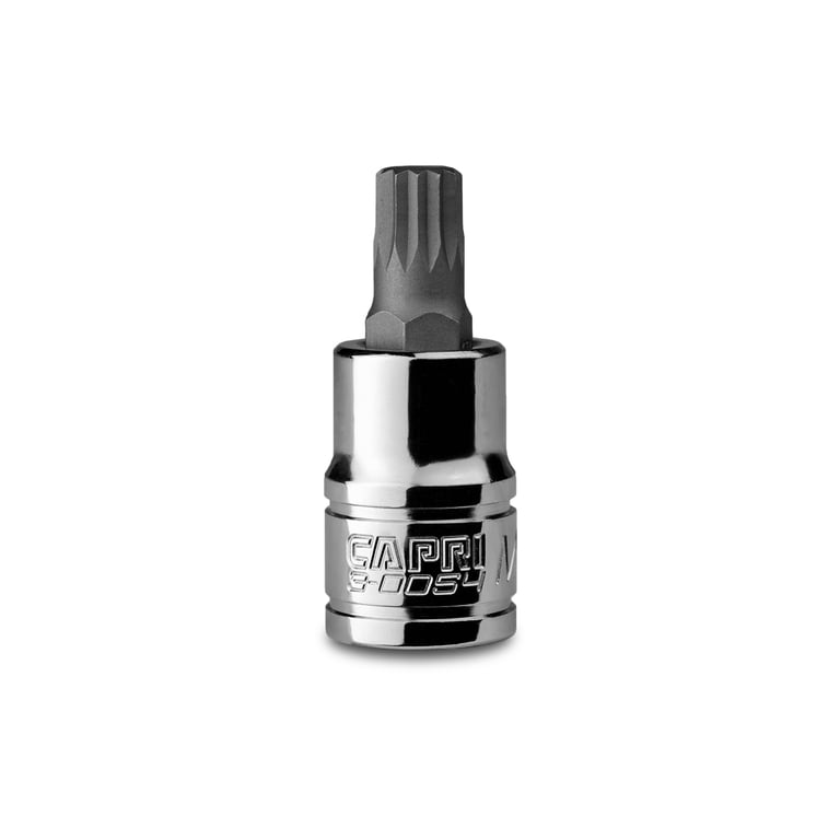 Capri Tools 30054 XZN 9mm Triple Square Bit Socket with 3/8-Inch