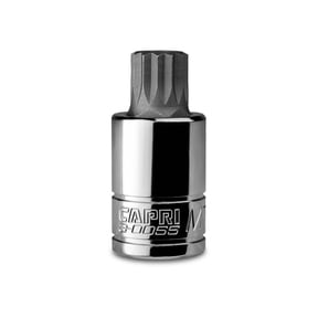 Capri Tools 30055 XZN 16mm Triple Square Bit Socket with Tamper Proof, 1/2-Inch Drive
