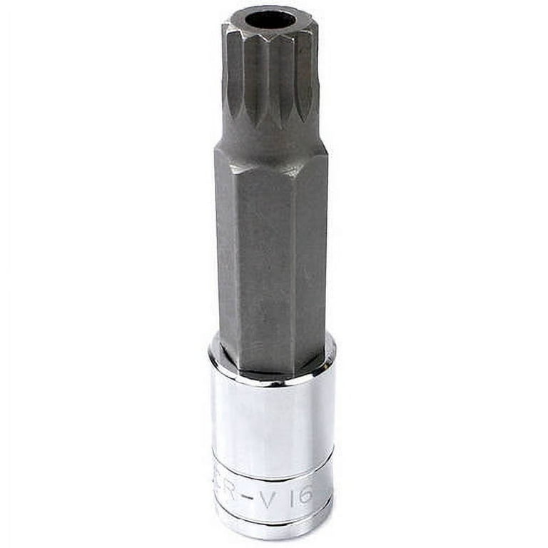 Capri Tools 30065 XZN Extra Long 16mm Triple Square Bit Socket