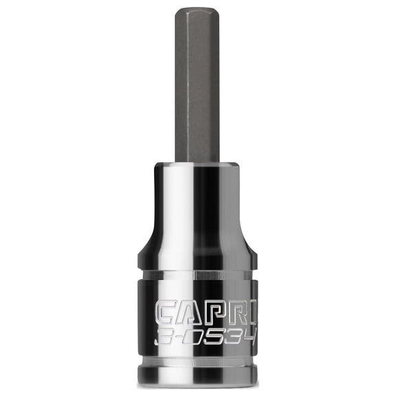 Capri Tools 4 mm Hex Bit Socket, 1/4-Inch Drive, Metric