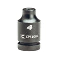 thumbnail image 1 of Capri Tools 4 mm Shallow Impact Socket, 1/4-Inch Drive, 6-Point, Metric, 1 of 5