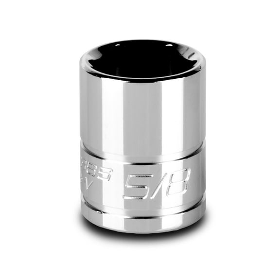 Capri Tools 5/8-Inch Shallow Socket, 3/8-Inch Drive, 6-Point, SAE
