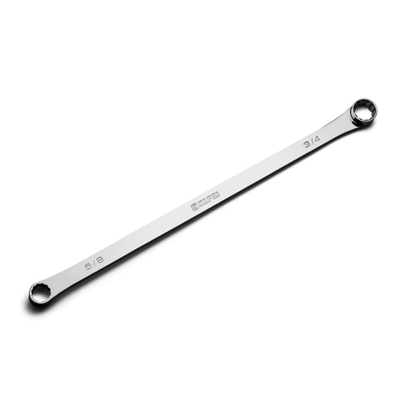 Capri Tools 5/8 x 3/4 in. 0 Degree Offset Extra Long Box End Wrench