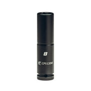 Capri Tools 8 mm Deep Impact Socket, 1/4-Inch Drive, 6-Point, Metric