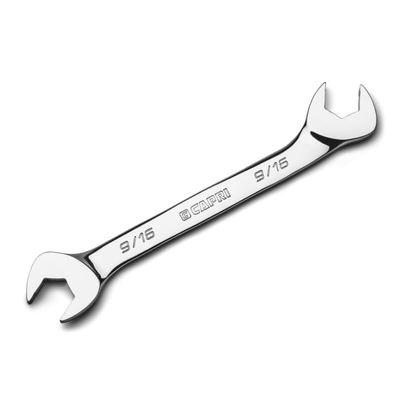 Capri Tools 9/16 in. Angle Open End Wrench, 30° and 60° angles, SAE