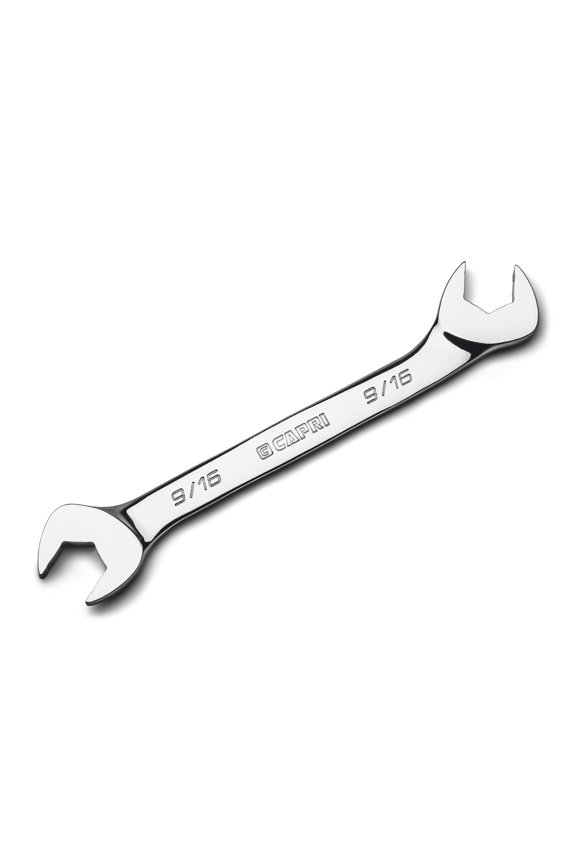 9/16 in. Angle Open End Wrench, 30° and 60° angles, SAE