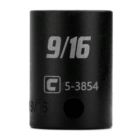 Capri Tools 9/16 in. Shallow Impact Socket, 3/8-Inch Drive, 12-Point, SAE