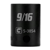 Capri Tools 9/16 in. Shallow Impact Socket, 3/8-Inch Drive, 12-Point, SAE