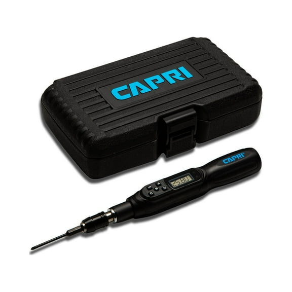 Capri Tools Digital Torque Screwdriver, Dual Direction, 0.88-17.7 in. lbs./10-200 cNm/1.02-20.41 kg-cm