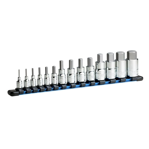 Capri Tools Hex Bit Socket Set, Metric, Advanced Series,14-Piece