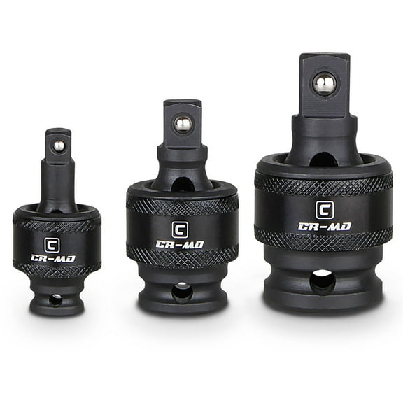 Capri Tools Impact Universal Joint Set, CrMo, 3 Pieces