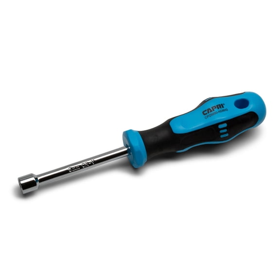 Capri Tools Kontour 8 mm Nut Driver, 3-Inch Hollow Shaft