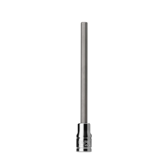 Capri Tools Long 3/16" Hex Bit Socket, 1/4" Drive, SAE