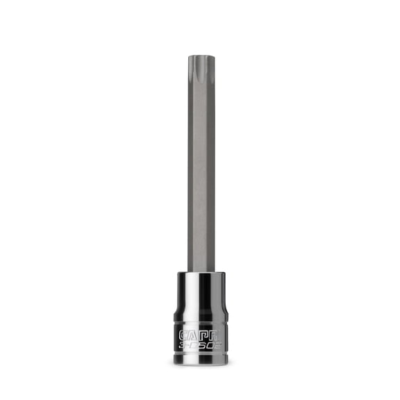 Capri Tools Long T50 Star Bit Socket, 3/8-Inch Drive