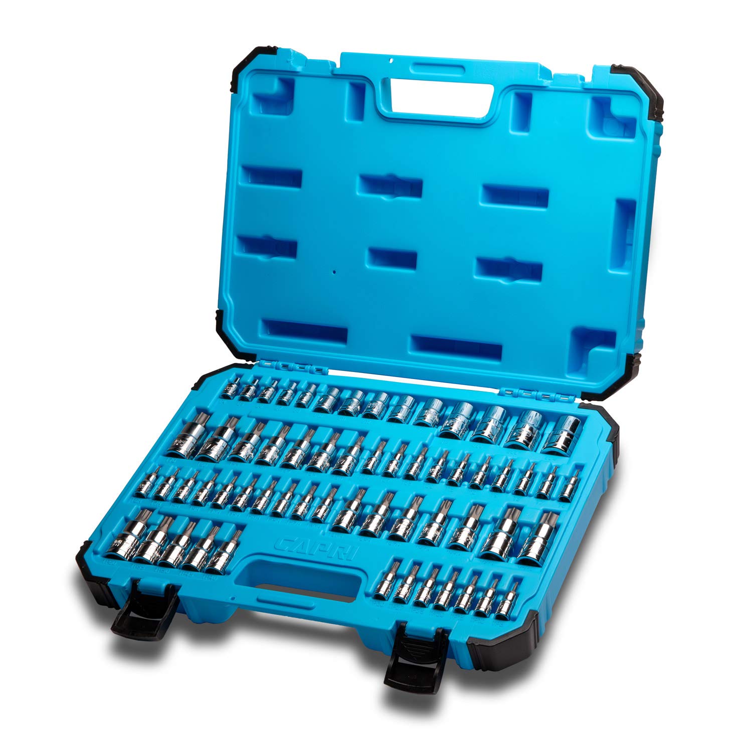 Capri Tools Master Star Bit Socket Set, Advanced Series, 60-Piece C36 ...