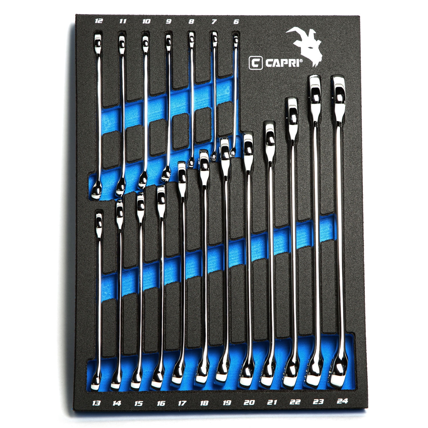Capri Tools SmartKrome 1-1410 Clé Mixte 12 Pans Chromé