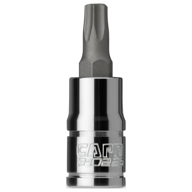 Capri Tools T27 Star Bit Socket, 1/4-Inch Drive