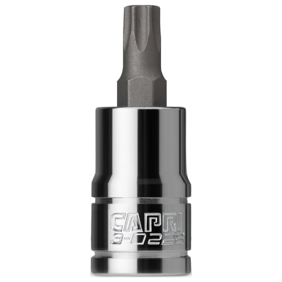 Capri Tools T40 Star Bit Socket, 3/8-Inch Drive