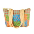 thumbnail image 1 of Capri Cotton Quilted Mini Tote Shoulder Bag Purse, 1 of 3