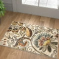 thumbnail image 1 of Capri Transitional 2' x 3' Ivory and Beige Polypropylene Indoor Area Rug, 1 of 8