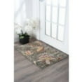 thumbnail image 1 of Capri Transitional 2' x 3' Seafoam and Beige Polypropylene Indoor Area Rug, 1 of 8