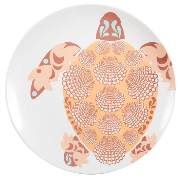 Capri Turtle Large Round Platter