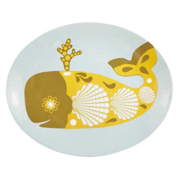 Capri Whale Oval Platter