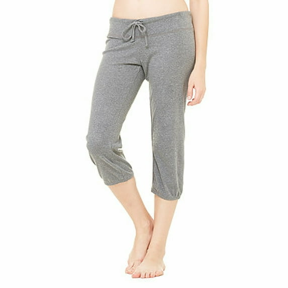 Capri Women's Deep Heather Cotton/Polyester Scrunch Pants