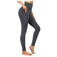 thumbnail image 1 of Capri Workout Leggings For Women With Pockets Print Fitness Sports Running Yoga Pants Flare Leggings, 1 of 5