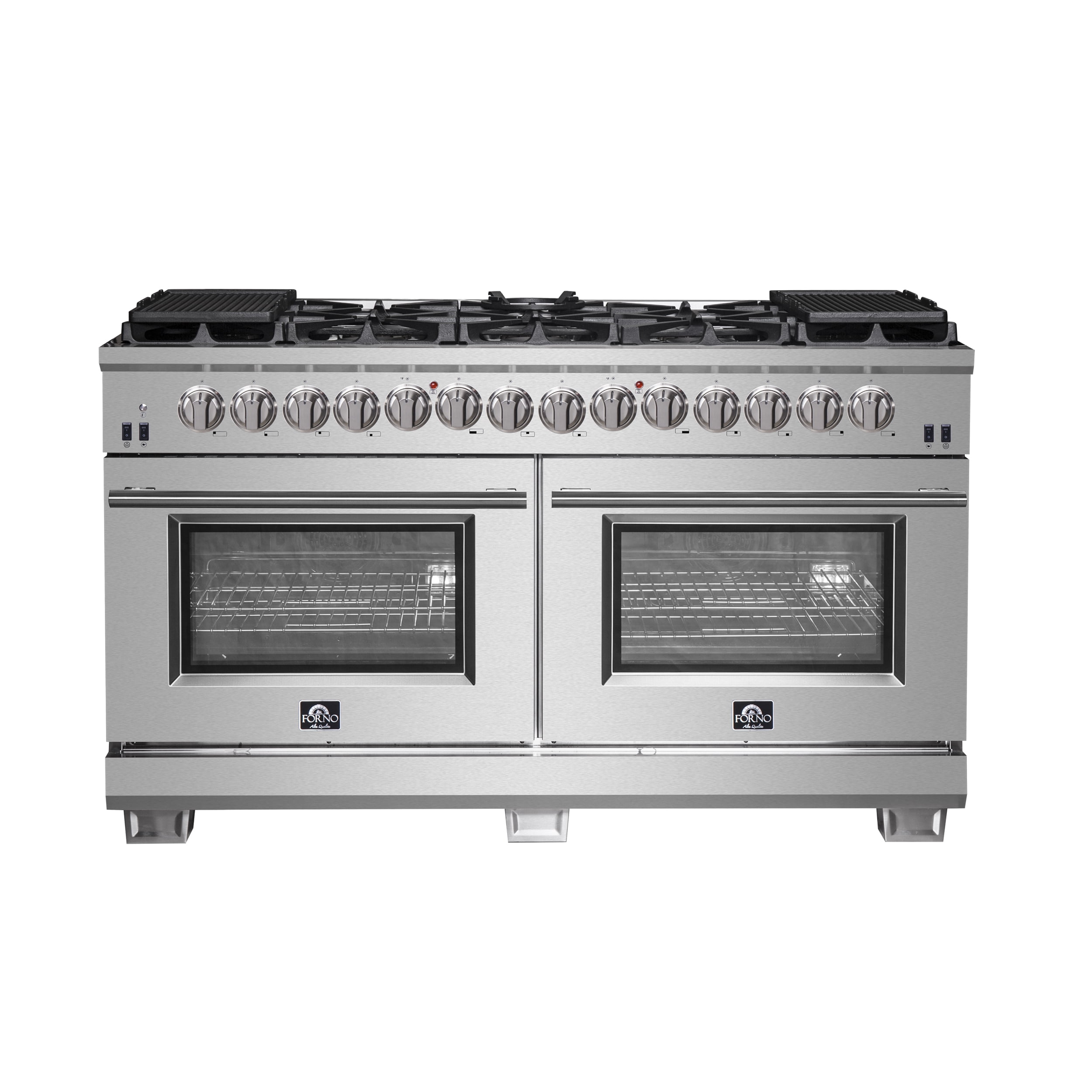 Capriasca - Titanium Professional 60" Freestanding Dual Fuel Range