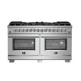 thumbnail image 1 of Capriasca - Titanium Professional 60" Freestanding Dual Fuel Range, 1 of 8