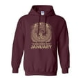 thumbnail image 1 of Capricorn All Men Are Created Equal Best Born In January Funny DT Sweatshirt Hoodie, 1 of 2