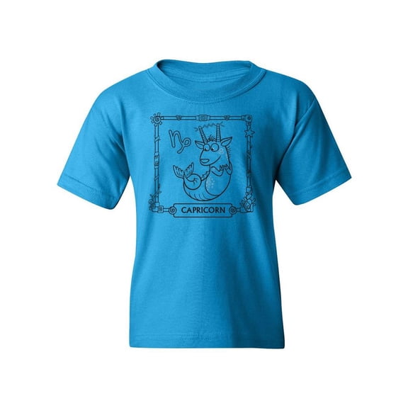 Capricorn Animal T-Shirt Juniors -Image by Shutterstock,  Large