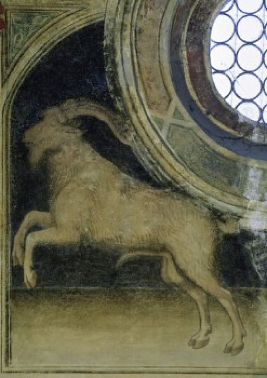 Capricorn - Astrology Artist Unknown Palazzo della Ragione Padua Italy Canvas Art - (18 x 24)