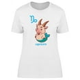thumbnail image 1 of Capricorn Funny Monster T-Shirt Women -Image by Shutterstock, Female Medium, 1 of 2