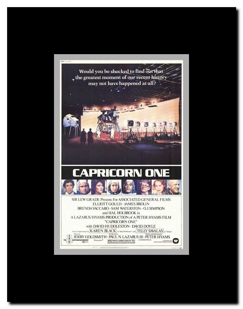 Capricorn One Framed Movie Poster