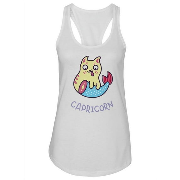 Capricorn Sign. Tank Women -Image by Shutterstock, Female x-Small