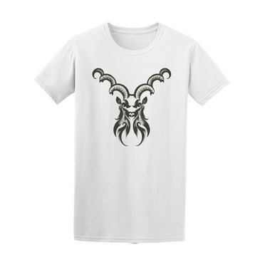 Capricorn Tattooed Style T-Shirt Men -Image by Shutterstock, Male x-Large