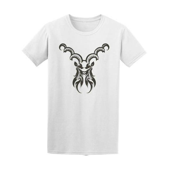 Capricorn Tattooed Style T-Shirt Men -Image by Shutterstock, Male x-Large