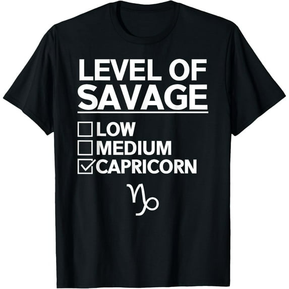 Capricorn Zodiac Apparel - Funny Cute Capricorns Design T-Shirt