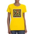thumbnail image 1 of Capricorn Zodiac Ethnic T-Shirt Women -Image by Shutterstock, Female x-Large, 1 of 4