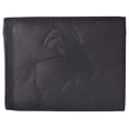 thumbnail image 1 of Capricorn Zodiac Sign Bifold Trifold Genuine Leather Men's Wallets, 1 of 28